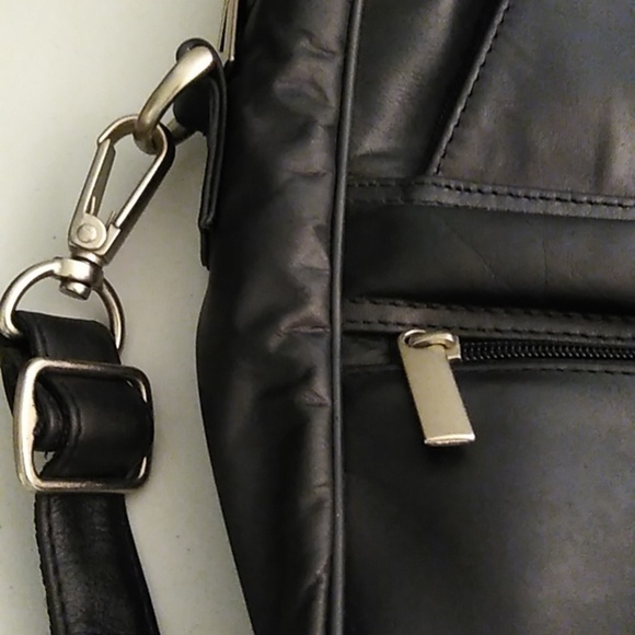 GENUINE LEATHER LAPTOP, BRIEFCASE, TRAVEL, MESSENGER BAG - Picture 9 of 15